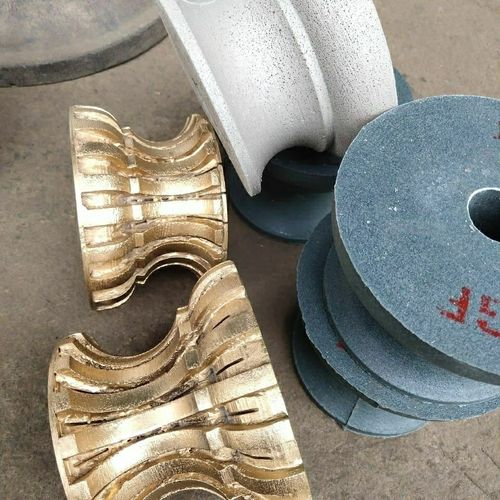 金刚石磨轮石材磨边机金刚轮150直径30孔8公分806花岗岩用磨边轮