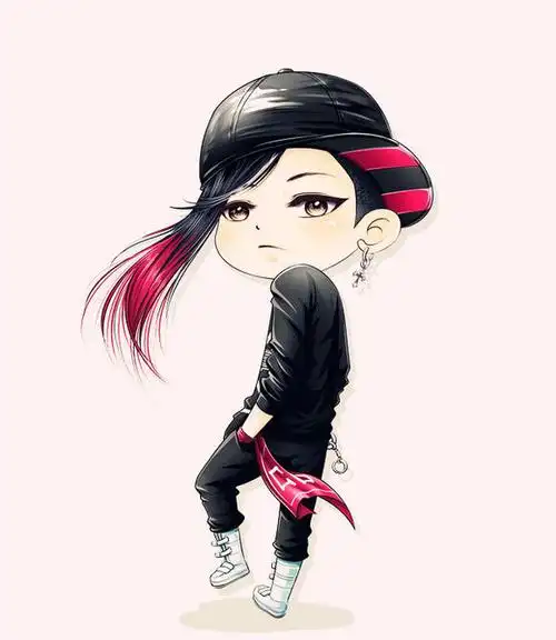 权志龙 卡通 gd 可爱