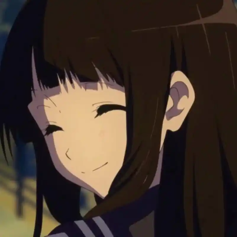 头像|千反田爱瑠|冰菓 转载自网络