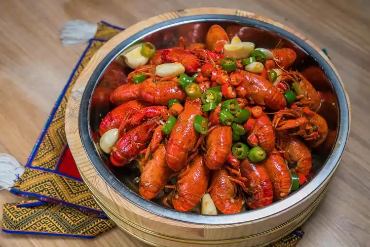 美味好吃的麻辣小龙虾图片 海鲜,中华美食,小龙虾,麻辣小龙虾