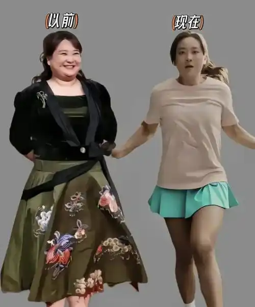 贾玲暴瘦 100 斤,减肥前后对比照曝光,颜值惊艳!_电影_因为_看法