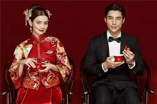 中式婚纱照欣赏演绎浪漫中国风