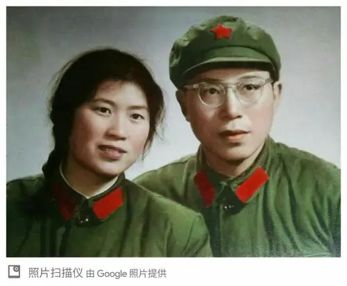 六十年代的结婚照