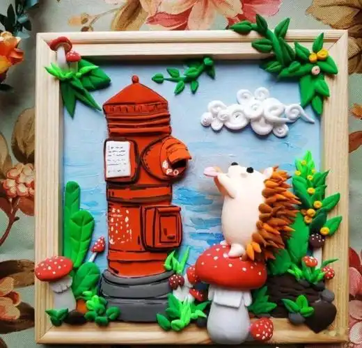 粘土篇超萌有创意54张粘土手工作品不看你绝对后悔