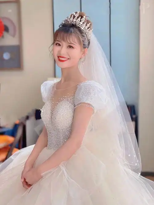 庆阳新娘造型白纱婚纱造型