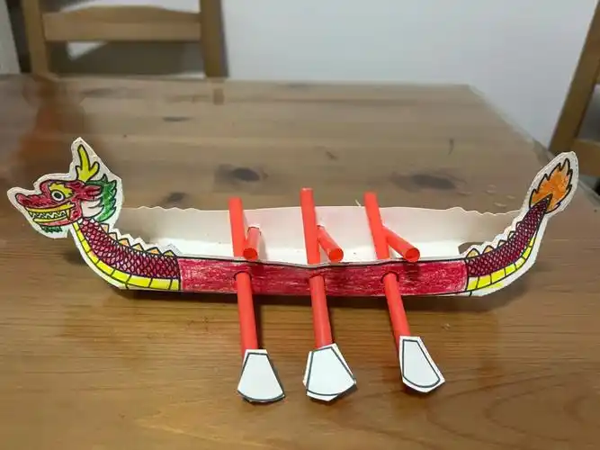 端午节手工龙舟02