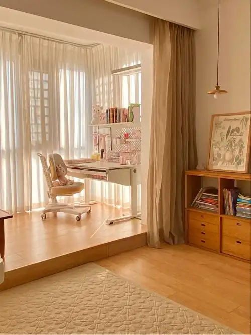 家有儿女,重新布置了学习区