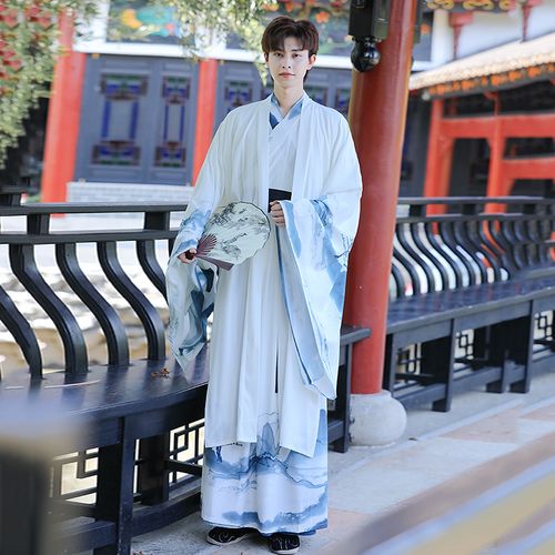 中国国风汉服男古风男士仙气原创情侣古装侠客汉服