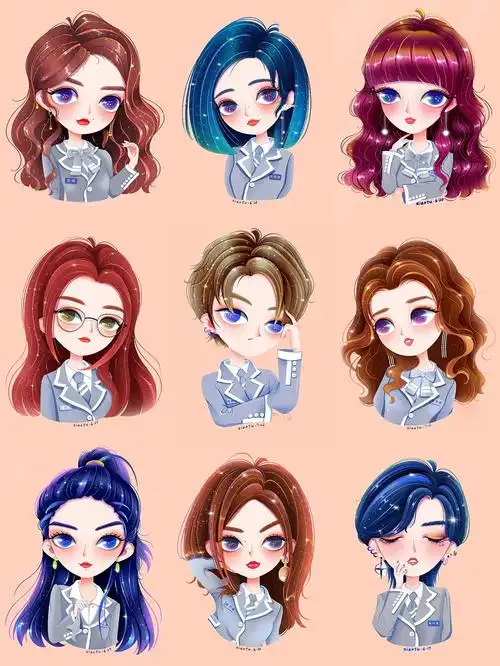 『小兔插画』the9专属萌系头像31图,高能预警