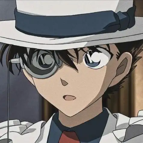 名侦探柯南动漫头像怪盗基德黑羽快斗