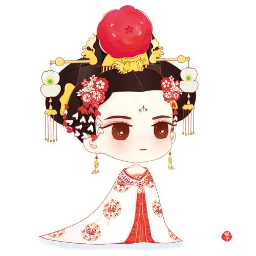 q版手绘 武媚娘 ,范冰冰