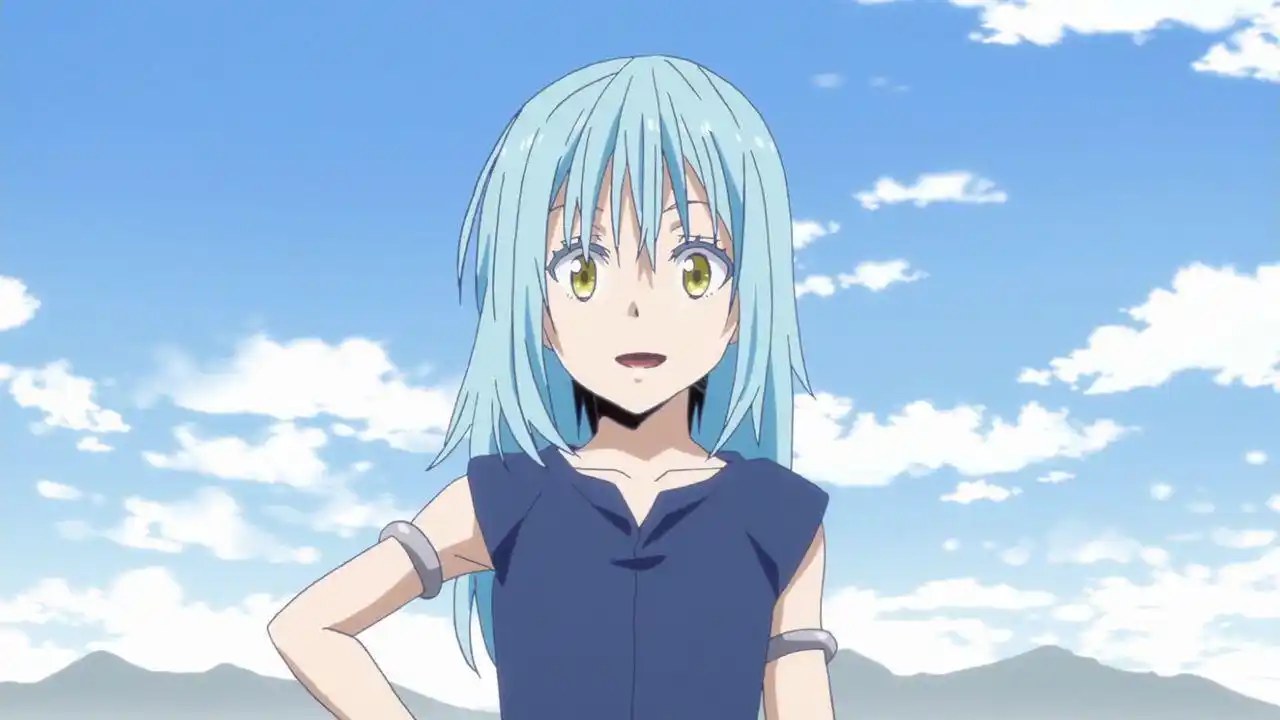 史莱姆的体积大小会影响人形时的大小,而种族位阶上升后,萌王的本体也