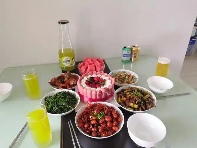 今年在家过生日