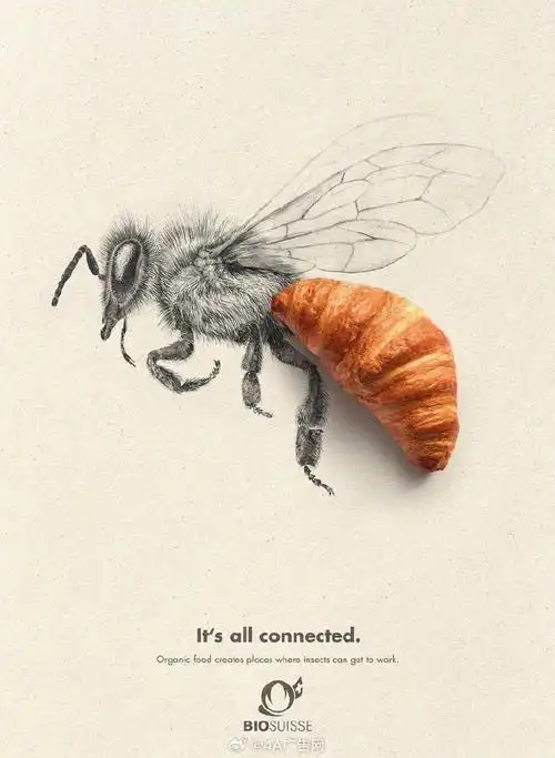 分享一组设计巧妙的平面广告.#海报设计