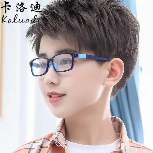 儿童眼镜防蓝光辐射护眼男近视近视眼小孩平光护目镜防蓝光镜