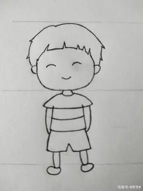 自画像简笔画 - 简单简笔画