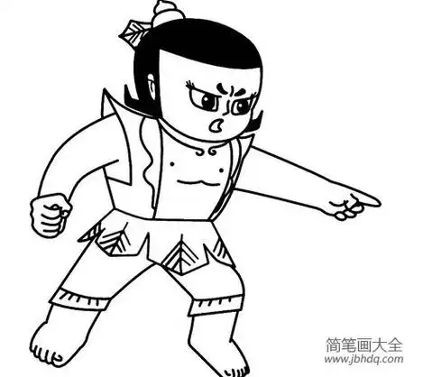 卡通人物简笔画 葫芦娃简笔画大全_动漫人物简笔画-简笔画大全