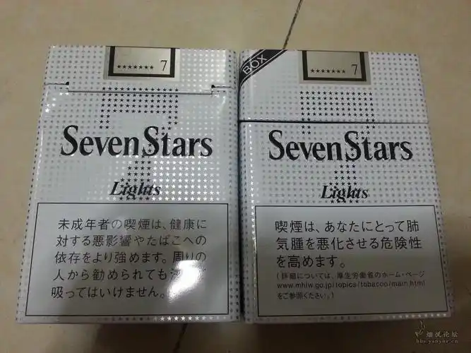 铁盒银标七星7毫克