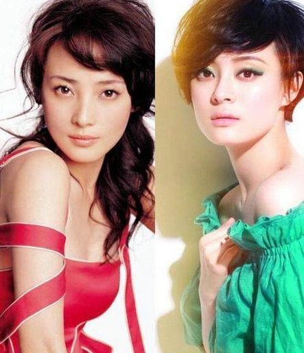 孙俪和蒋勤勤不仅相貌,感觉气质也很接近.