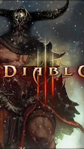 暗黑2牛头盔甲人物手机壁纸