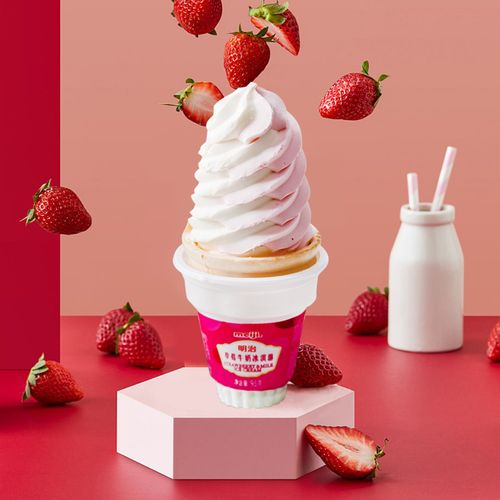 牛奶明治meiji网红巧克巧克力力冰甜筒冰淇淋火炬冰淇淋