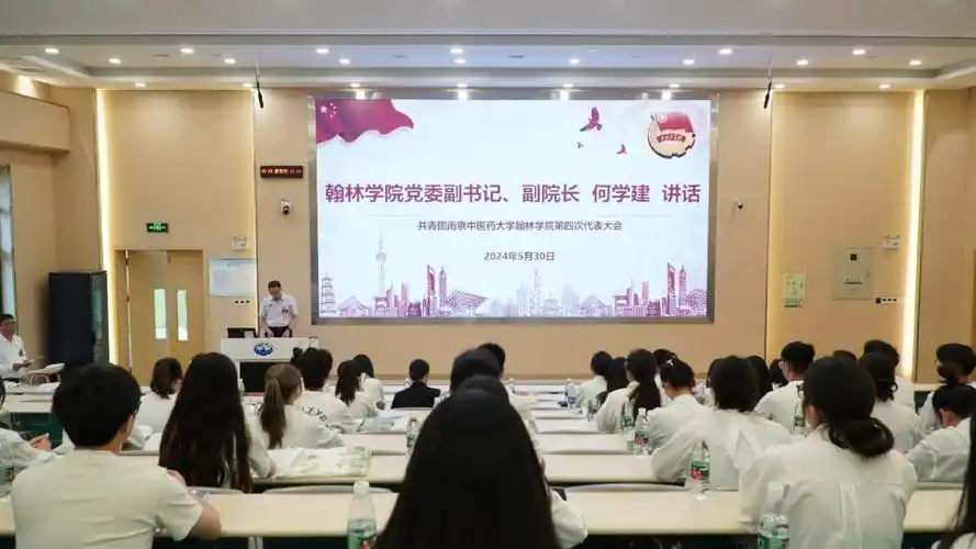 共青团南京中医药大学翰林学院第四次代表大会顺利召开