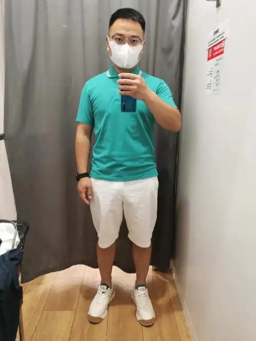 165cm67kg矮个子男生穿搭优衣库试衣间