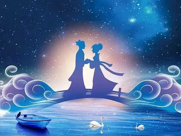 卧看牵牛织女星全诗(关于七夕牛郎织女的诗句)(3)