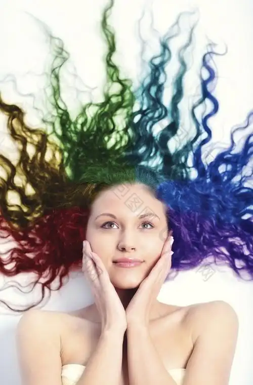 彩色的华丽的漂亮的图片