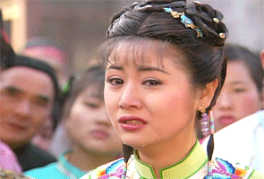 还珠格格林心如漂亮哭泣gif动图_动态图_表情包下载_soogif