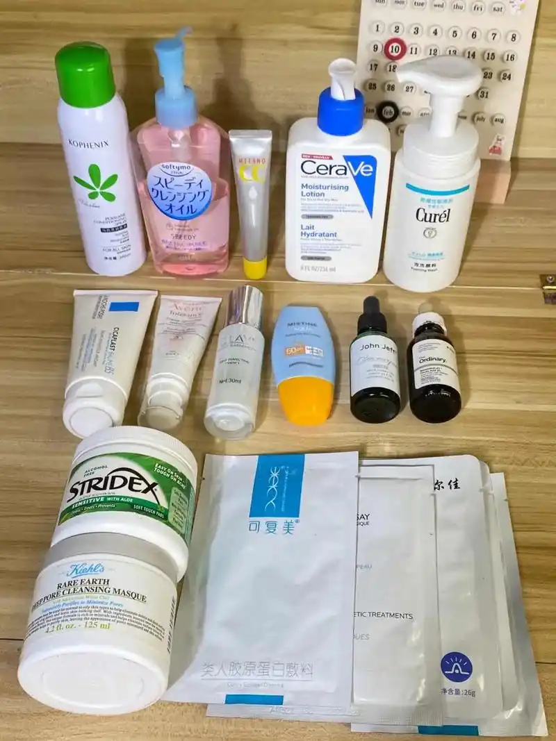 03年大三学生党的全部护肤品(返校版)光护肤品就整理了一大堆 - 抖音