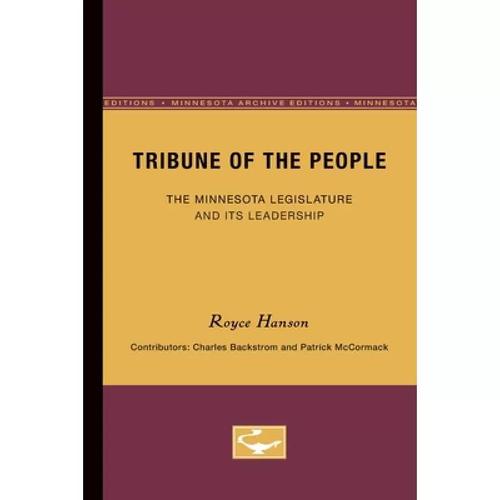 【4周达】tribune of the people: the minnesota legislature and