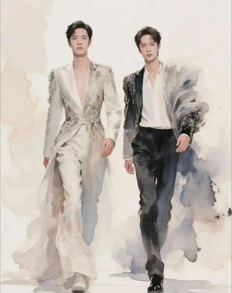 真的好甜,天下第一甜 #全世界最好的博君一肖 #肖战王一博陈