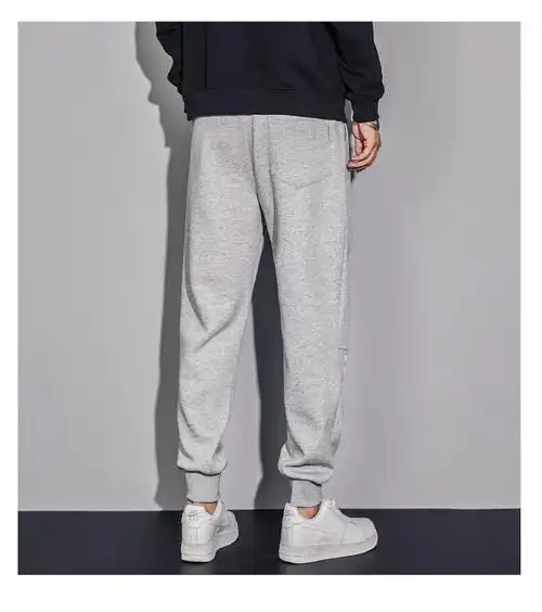 保罗polo2022新款春季纯棉休闲裤男士裤子韩版运动裤修身卫裤国潮联名