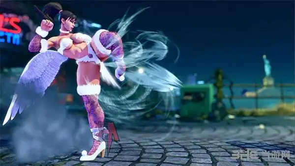 街头霸王5春丽万圣节羽翼型比基尼天使mod