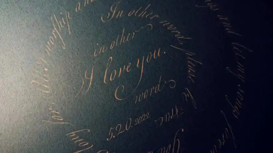 303 & 奶芙馅要送给的亲爱的※@伊又伊又伊_#雨泣英文书法  #英文书法