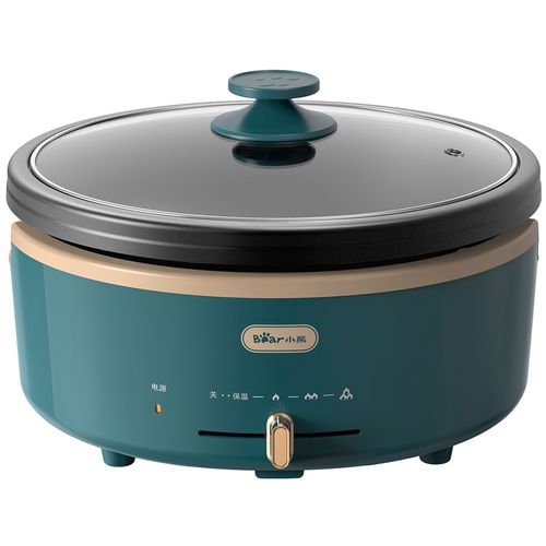 吾尊时尚 电器 小熊电火锅锅家用多功能分体式电热锅电煮锅电炒锅炒菜