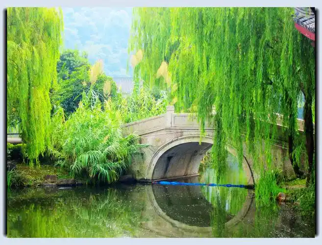 小桥流水江南岸