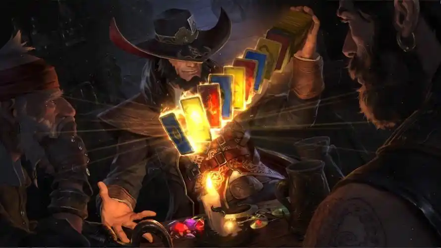 活动作品lol国服配音no4卡牌大师崔斯特