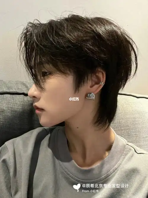 错过这款自然蓬松且饱满的日系少年感短发北京理发店丨北京发型设计丨