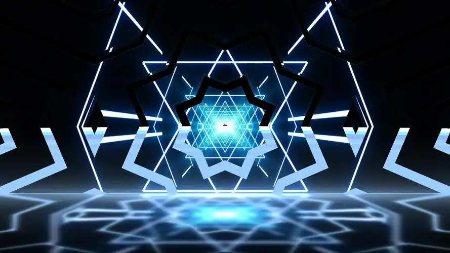 4k动感线条街舞爵士舞背景视频走秀舞台背景