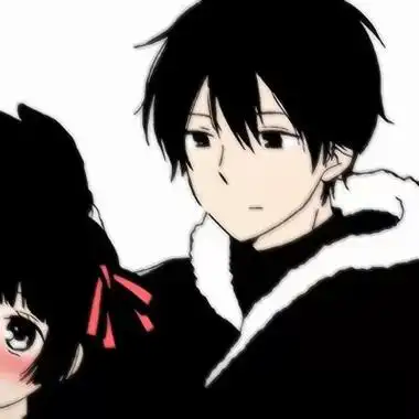 抖音最火情侣头像双人动漫图片 让我觉得在你心里