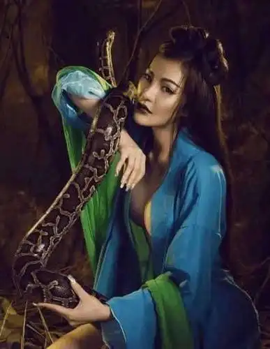 毒蛇偷袭美女胸部却中毒死亡网友纷纷表示蛇死的太冤了