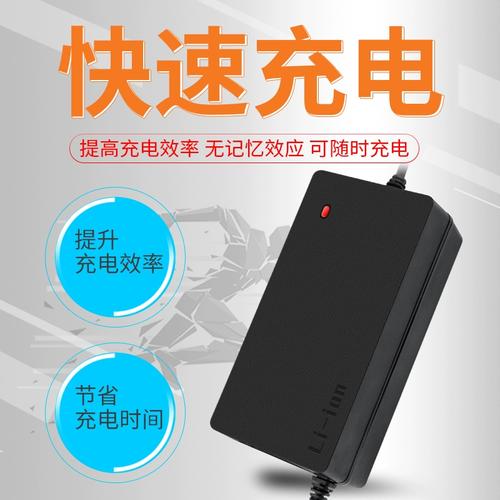 新日锂电池充电器48伏3a电车锂离子546v2a锂电动车60v卡农头适用