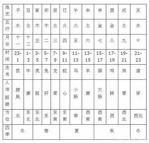 十天干与十二地支