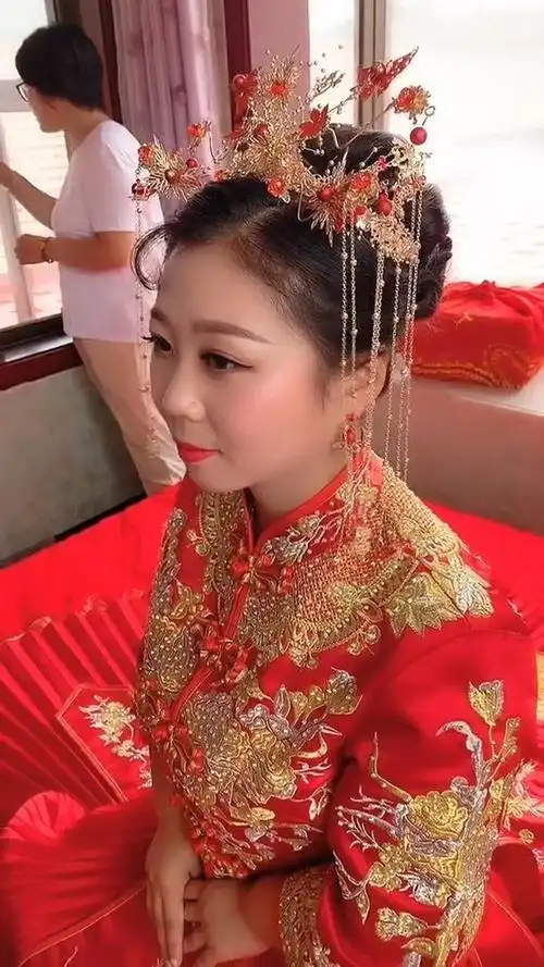 新娘子的装扮好美,你就是最美新娘子