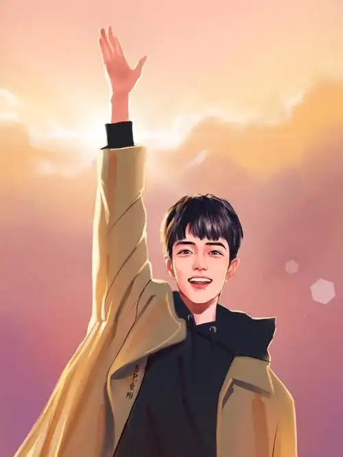 我画的就是肖战##肖战骄阳伴我