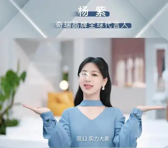 奇瑞品牌全球代言人杨紫