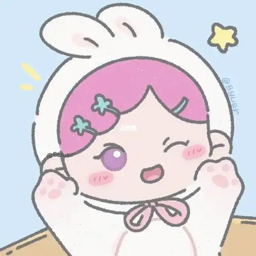 可爱的图图和小美[仙女r]#可爱情头  #情侣头像  #情侣头像分享