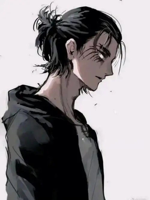 本来想留亚索的发型结果变成了艾伦